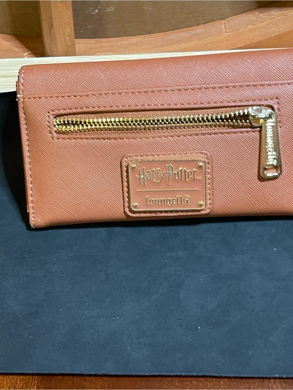 NWOT Harry Potter loungerfly ‘ Elder Wand Collection’ Wallet in Muted Terracota